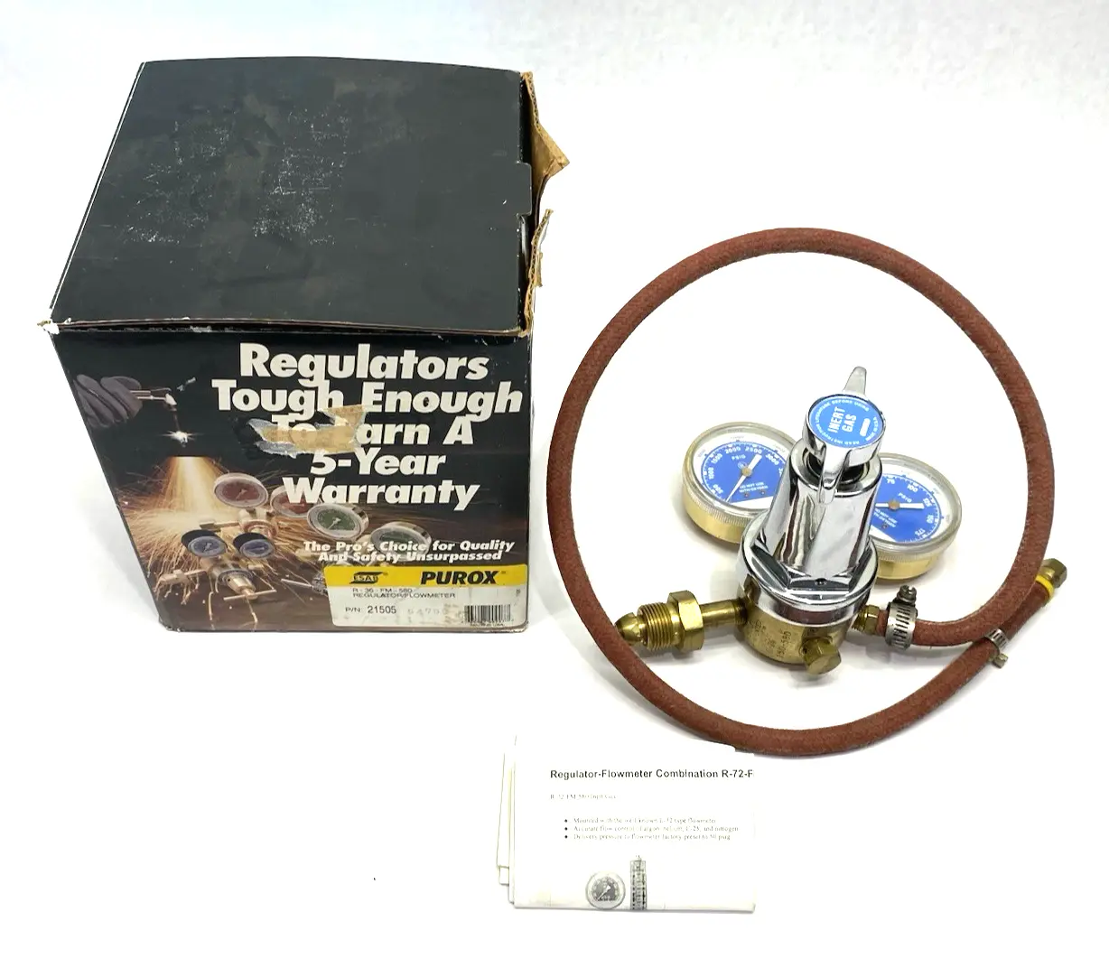 Used ESAB R-36-FM-580 Regulators Michigan US | Maverick Industrial Sales #1442997