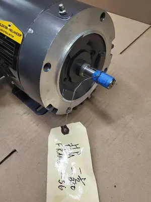 New | in-Stock BALDOR BALDOR .5 HP MOTOR 35B0112N043G1 / CAT: M3160 / FRAME: 56 - 850 RPM - 230 /460 - 3 PH NO BOX Motors (misc) | ND Industrial Surplus #1216989