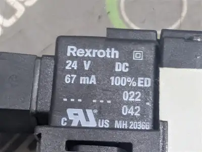 Rexroth 576351...0 Directional Solenoid Valve Assembly Used