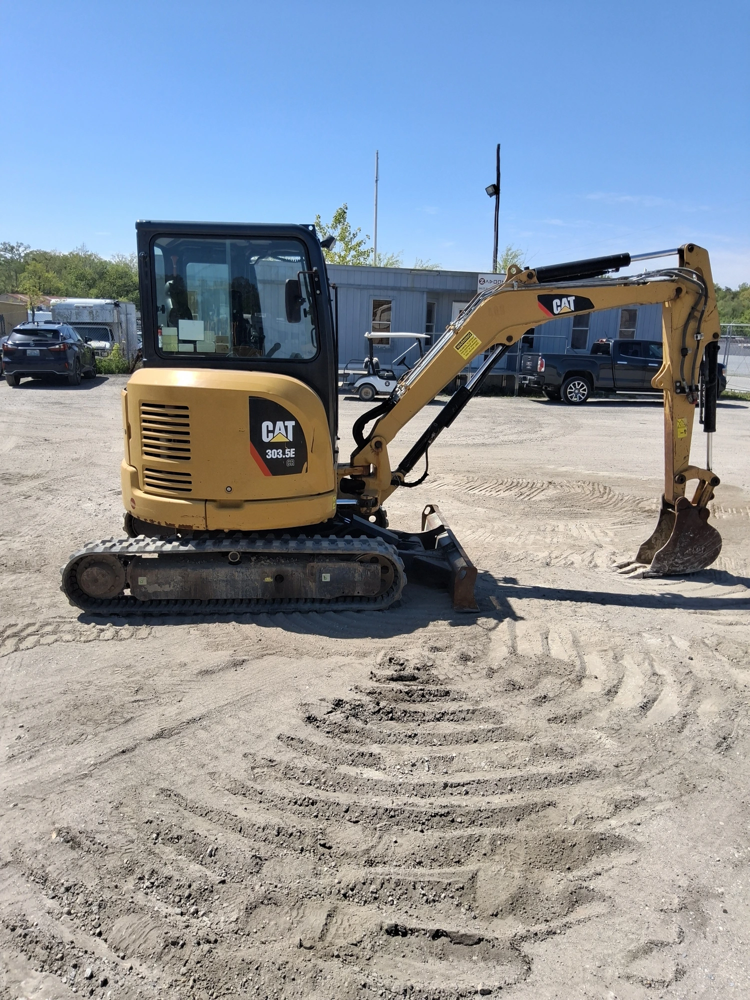 Used 2014 Caterpillar 303.5ECR Crawler Excavators - Mini Maryland US | Zadoon Equipment #1480692