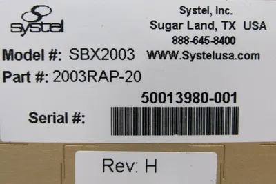 USED DEMATIC SBX2003 DRIVE 2003RAP-20