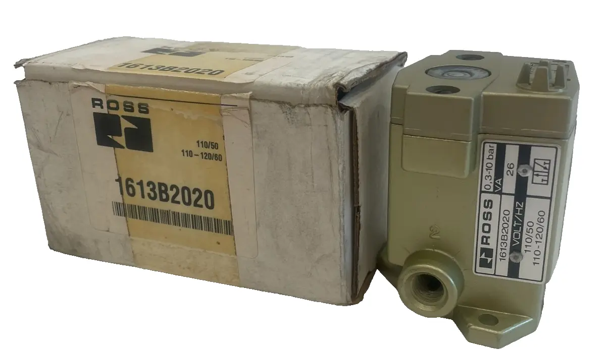 NEW ROSS CONTROLS 1613B2020 COMPACT VALVE 110/50 110-120/60