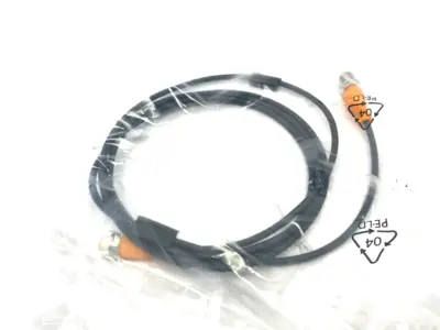 New | in-Stock ifm Connection Cable M12 M to F 2m Length VDOGH040MSS0002H04STGH040MS Cable & Wire Michigan US | Maverick Industrial Sales #1391364