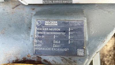 Used 2020 WACKER NEUSON ET42 Crawler Excavators - Mini Georgia US | National Equipment Dealers #1438158