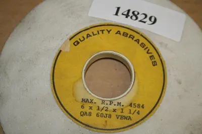 USED QUALITY ABRASIVES QA8 60J8 VEWA