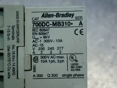 USED ALLEN BRADLEY 700DCMB310
