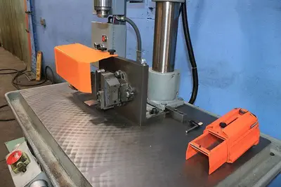 20" CLAUSING VARIABLE SPEED DRILL PRESS 
w/ PRODUCTION TABLE MODEL: 2287