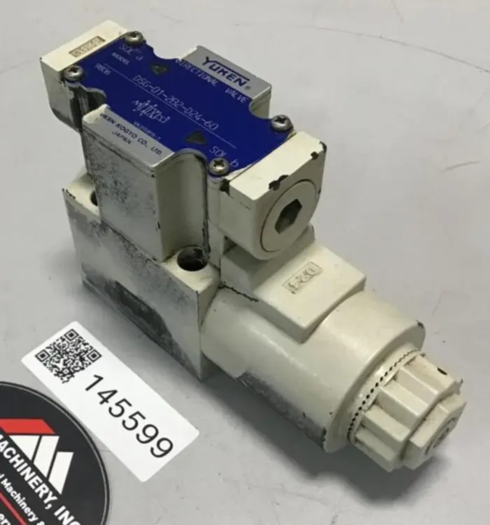 Used YUKEN DSG-01-2B2-D24-60 Valves/Fittings Michigan US | Ideal Machinery #1261333