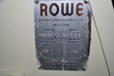 USED ROWE A10-3J