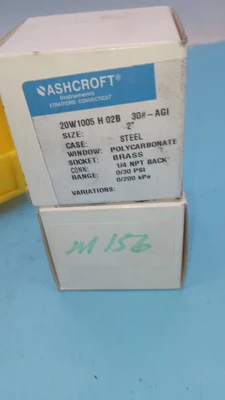 NEW Ashcroft 20W1005PH