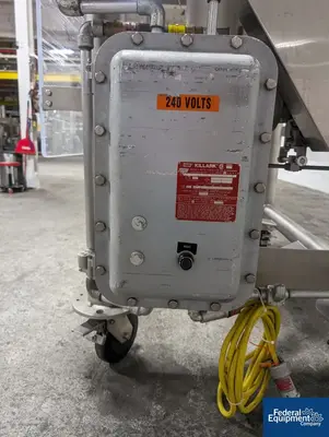 USED Patterson-Kelley 2 Cu Ft P-K Twin Shell Blender, S/S,