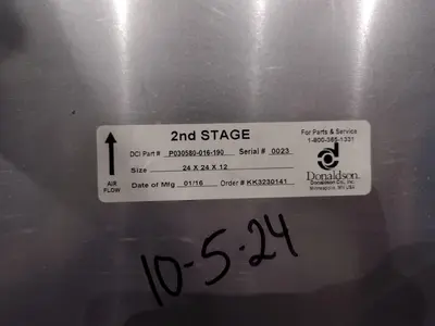 DONALDSON MODEL MHP2 MIST & DUST COLLECTOR: YOBRO #25082
