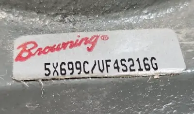 Browning VF4S-216 G Bearing 5X699C 1" Bore 4-Bolt Flange Mount Loc6F30