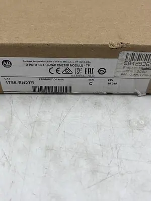 New | in-Stock ALLEN-BRADLEY ALLEN-BRADLEY 1756-EN2TR SER C PLC Input & Output | ND Industrial Surplus #1214375
