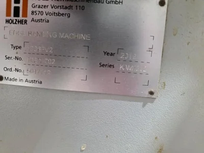 Used 2012 HOLZ-HER ARCUS 1336 Edge Banders Indiana US | Machine Solutions, LLC #1666356