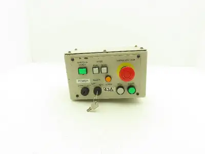 Yaskawa JZRCR-XPB01 Motoman Servo Robot Remote Operator Panel w/Keys