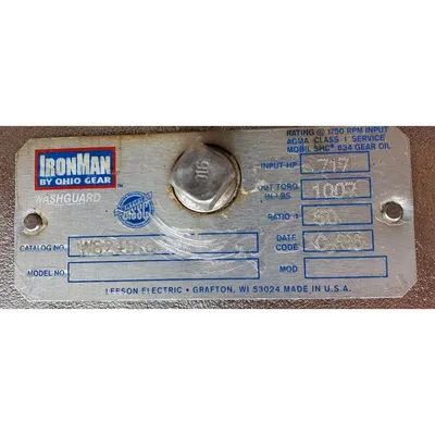 Used NextConveyor Stainless Steel Washdown Plastic Link Belt Conveyor