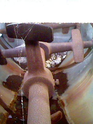 5,600 L Gardner M/S U Trough Mixer