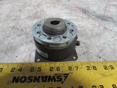 Warner 5103-451-002 SF-250 6V DC Flange Mount Magnetic Brake 7500 RPM 1/2" Bore
