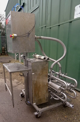 5 L S/S SP Twin Head Pneumatic Filler Type SPD 5000