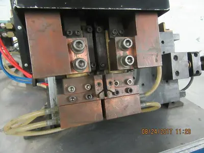 1975-300 JOYAL MDL. L1G-5 5KVA BUTT WELDER WITH JOYAL MICRO PROCESSOR WELDING CONTROL
