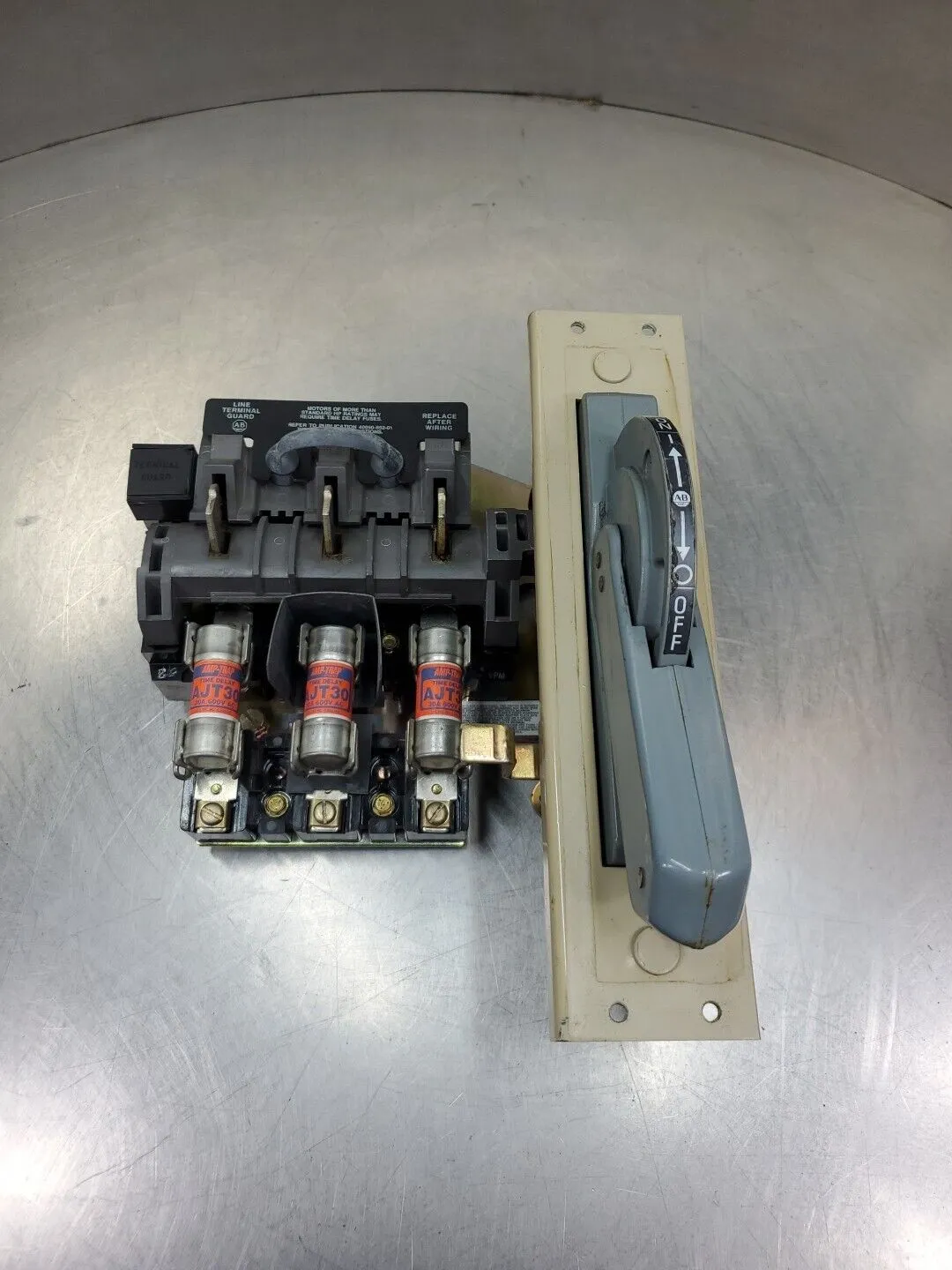 ALLEN BRADLEY 1494F-NF30 SER. A Disconnect Switch. 1D-22