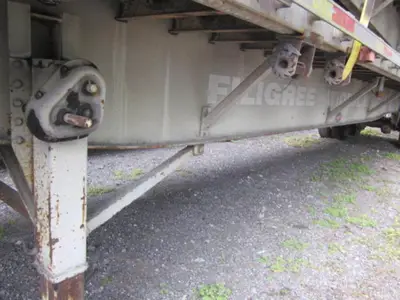 Used UTILITY 45′ COMBO FLATBED TRAILER SPREAD AXLE Flatbed Trailers Florida US | USA Transequipment #1542583