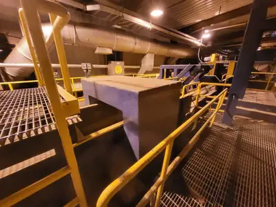 Infeed Log Conveyor for Chipper