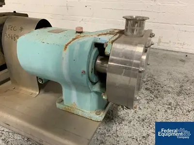 USED G & H Products 2.5" G & H Rotary Lobe Pump, S/S, 15 HP