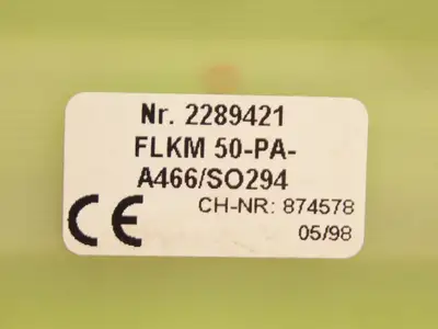 Siemens 6ES5 466-3LA11 Simatic 8-Point PLC Analog Input Slot Card Module