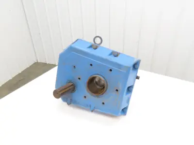 Shaft Mount Reducer 25:1 Ratio Gearbox Screw Conveyor Drive Taper Bushed