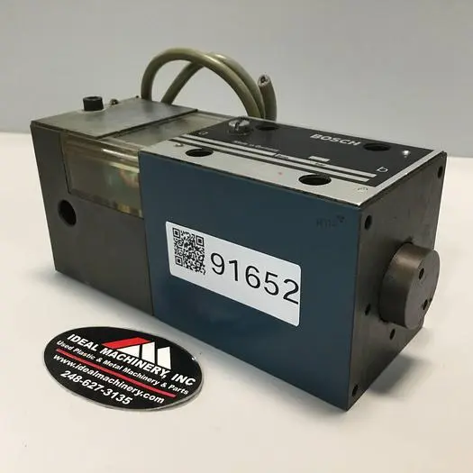 Used BOSCH 0 810 001 029 Valves/Fittings Michigan US | Ideal Machinery #697789