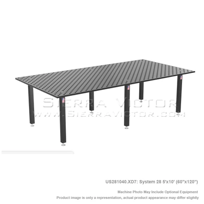 SIEGMUND SYSTEM 28 BASIC Welding Tables | Sierra Victor Industries (4)