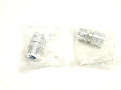 SHC1015 | Hubbell  Kellems Straight Male Aluminum Connector 1/2" Hub LOT OF 2 - New
