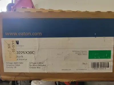 New | in-Stock EATON PRL1A3225X30C Switchgears British Columbia CA | Lenmark #238942