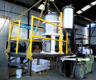 (2) FT CT6-40 Centritherm evaporators, 316SS.