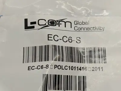 EC-C6-S | L-com  Inline Coupler Adapter RJ45 - New