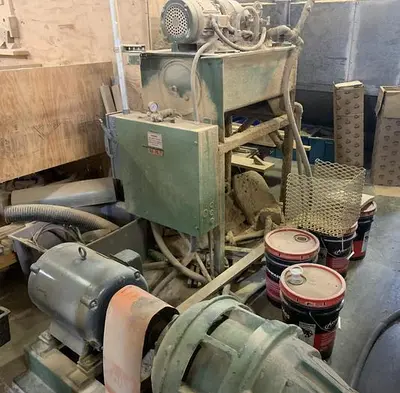 ONSRUD DOUBLE-HEAD PROFILE SHAPER WITH FREQUENCY CHANGER