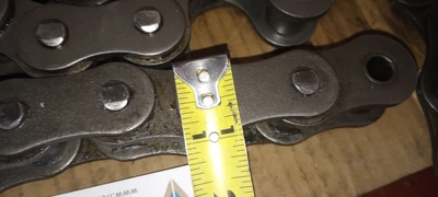 USED MORSE 50-2R- 4 FT 10' Roller Chain
