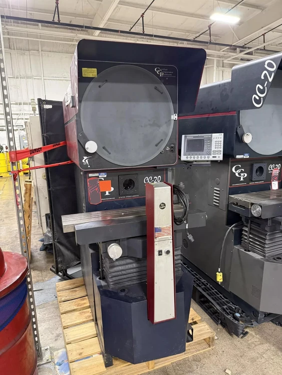 Used 2014 CERTIFIED COMPARATOR PRODUCTS CC-20, 2014, HEDINEHAIN ND-1203 DRO, EDGE DET. Comparators New Jersey US | Machinery Values #944382