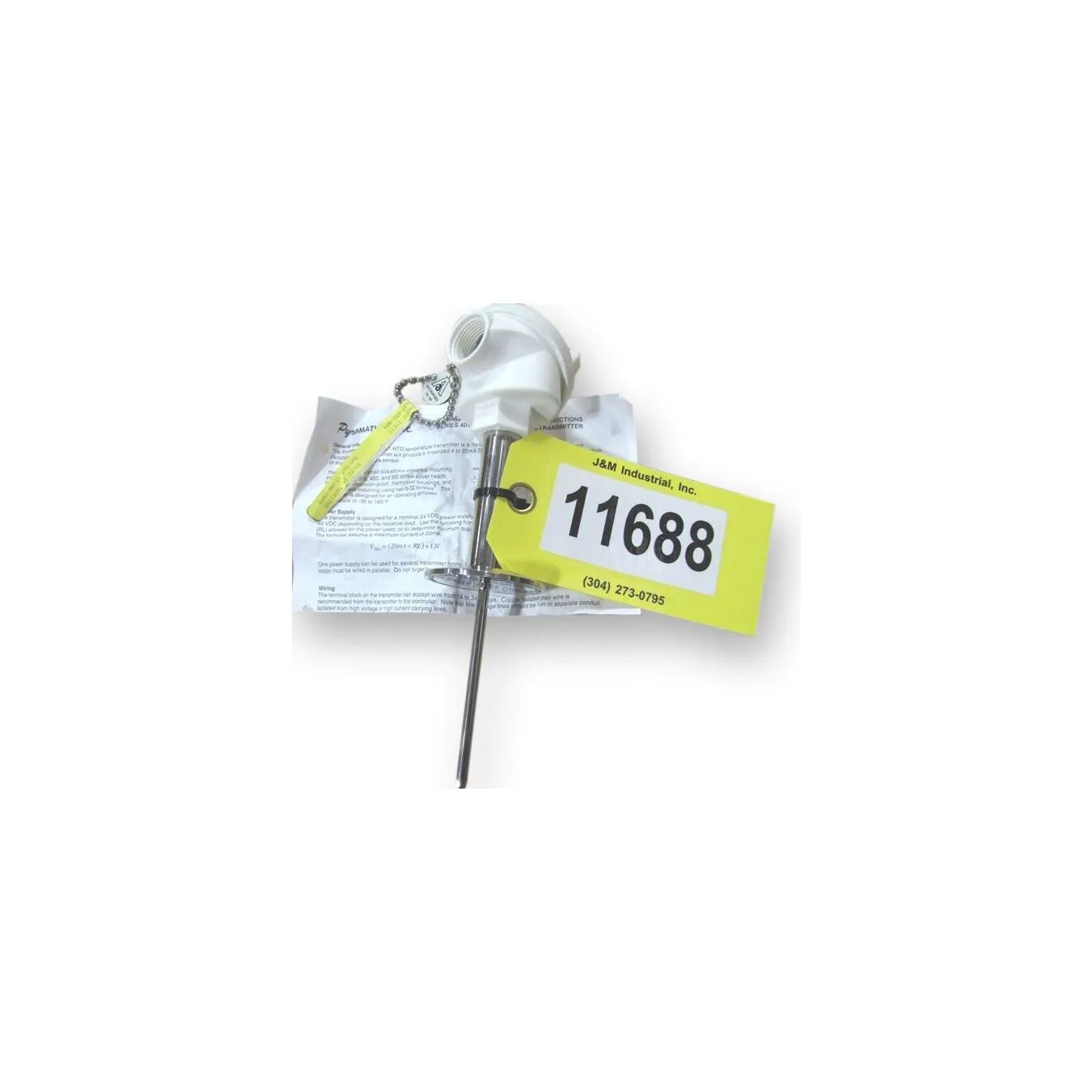 UNUSED PYROMATION INC SERIES 401 RTD TEMPERATURE TRANSMITTER