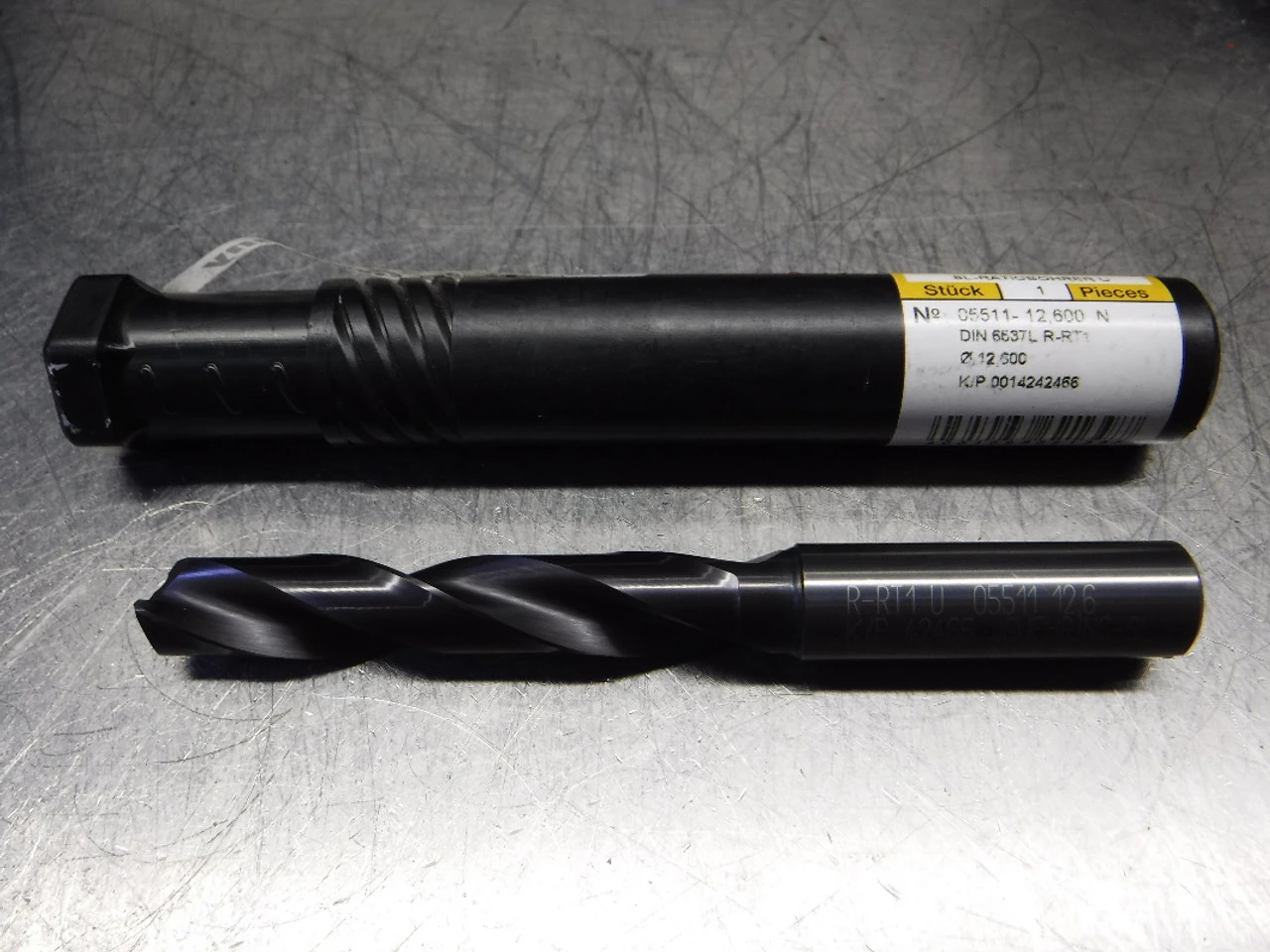 Guhring 12.6mm Carbide Drill 14mm Shank 05511-12.600 (LOC1471)