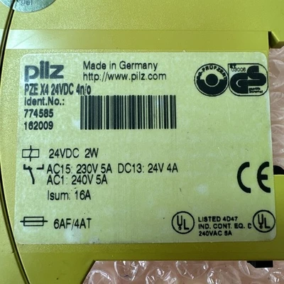USED Pilz PZE X4