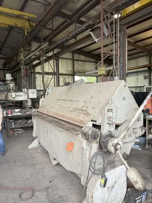 8' x 1/4" CHICAGO DREIS & KRUMP POWERED APRON BRAKE: STOCK 23704
