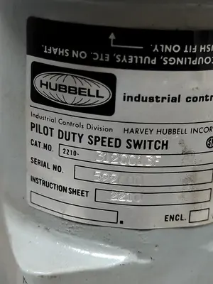 Used HUBBELL 2210-312CC13F Relays & Switches | Surplus Asset Holdings #1205748