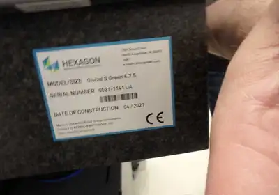 2021 HEXAGON GLOBAL S GREEN 5.7.5 Coordinate Measuring Machines | Machnet (5)