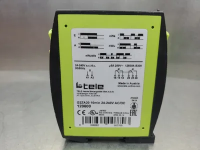 TELE CONTROLS G2ZA20 10MIN 24-240V AC/DC Timer Module. 3D-29