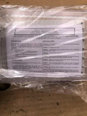 3TZ57A Universal Thermostat Guard / Cover 8″ X 5″ X 4″ 2EA999A