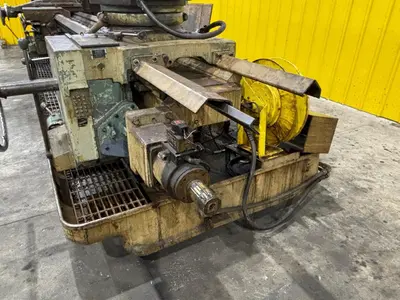 12.5" HOLLOW SPINDLE WARNER & SWASEY MODEL 4A (M-3580) SQUARE HEAD & 12' EXTENDED BED TURRET LATHE: YOBRO #24423