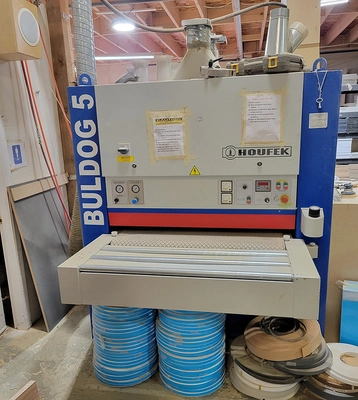 Used 2014 HOUFEK BULLDOG 5-2M-1100-RC HOUFEK BULLDOG 5-2M-1100-RC Calibrating Sanding Machines Ontario CA | Aldan Woodworking Machinery #1252750